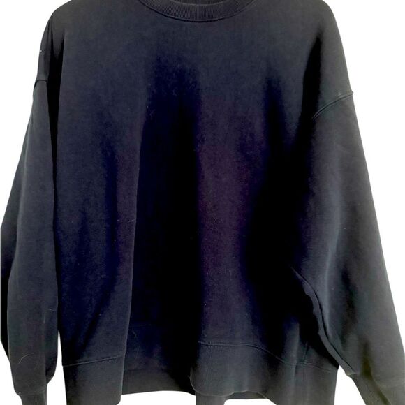 COS Men's Navy BlueCrewneck Sweatshirt - Picture 6 of 7